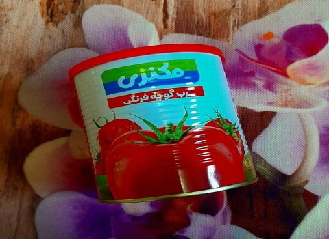 تصویر 1 از فروش رب گوجه فرنگی مکنزی + قیمت خرید به صرفه